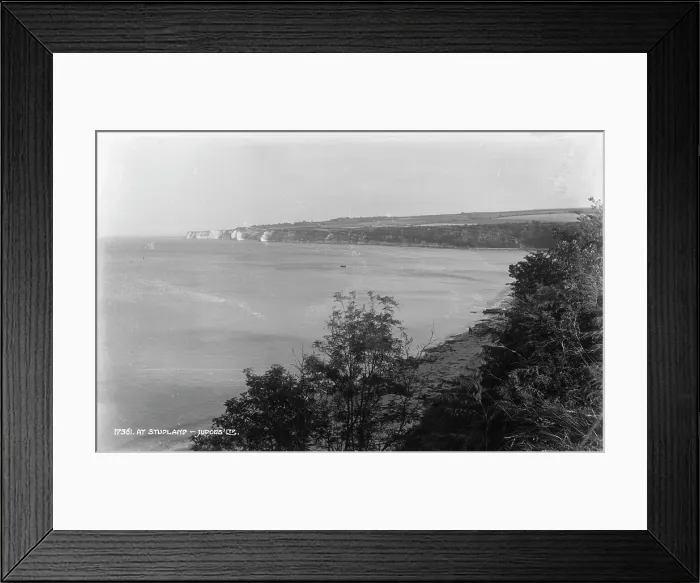 Framed Print : Scenic View at Studland Framed Print : Scenic View at Studland