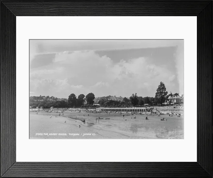 Framed Print : Abbey Sands, Torquay