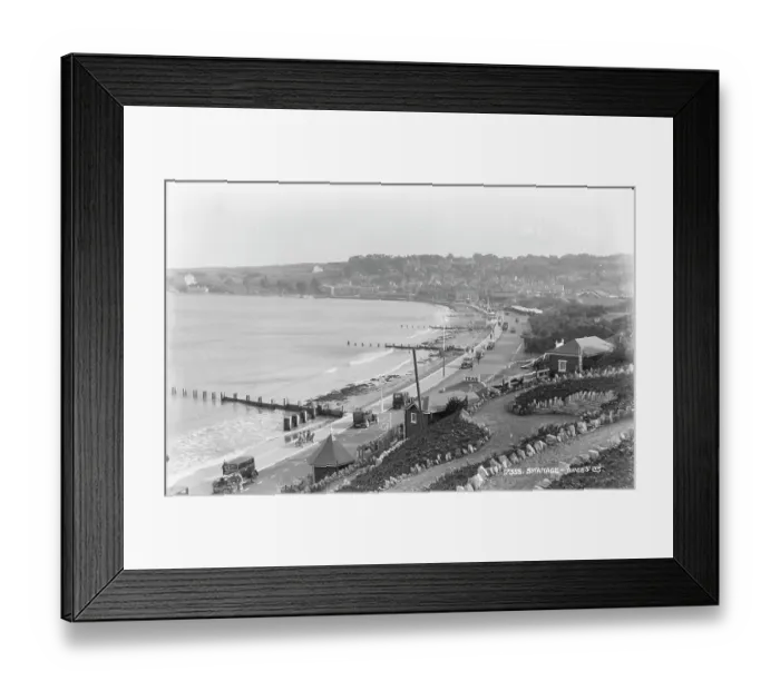 Framed Print : Coastal View of Swanage Framed Print : Coastal View of Swanage