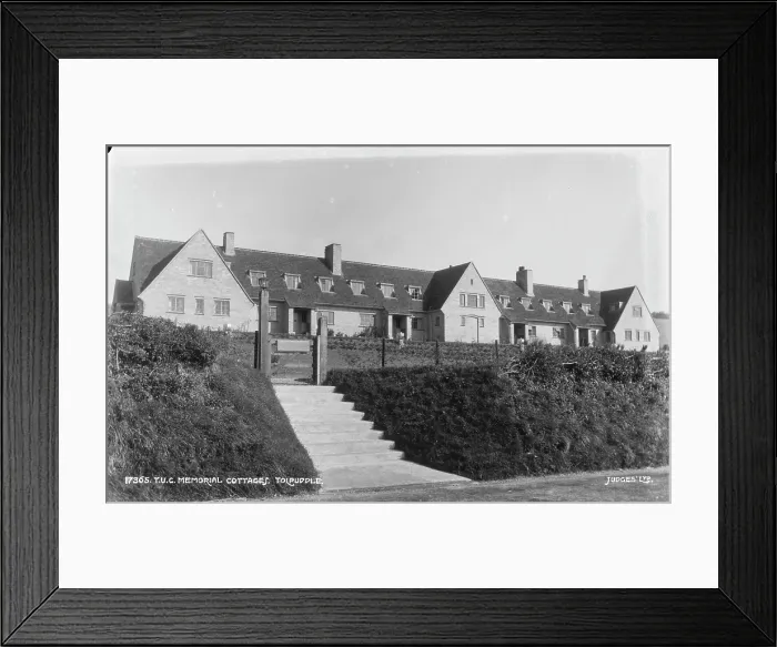 Framed Print : T.U.C. Memorial Cottages Framed Print : T.U.C. Memorial Cottages
