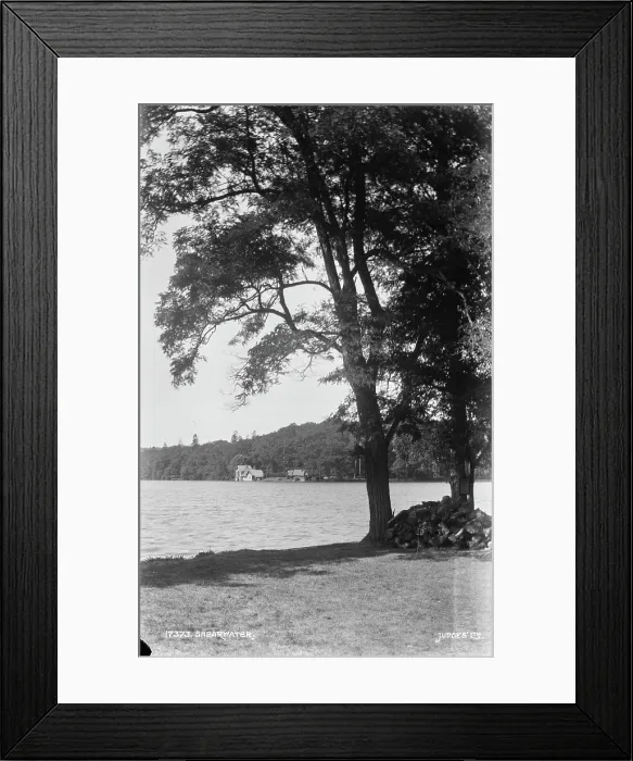 Framed Print : Shearwater Lakeside View