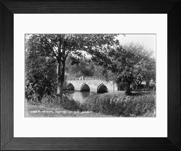 Framed Print : By the River Bradford Framed Print : By the River Bradford