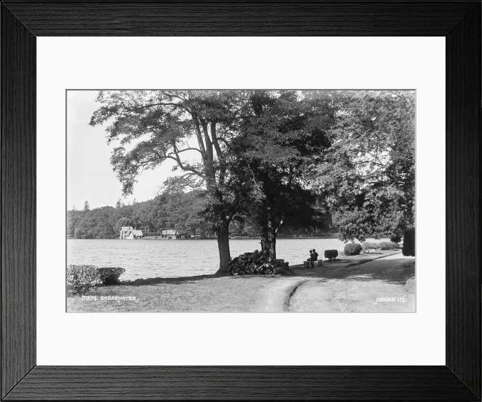Framed Print : Shearwater Lakeside Scene Framed Print : Shearwater Lakeside Scene