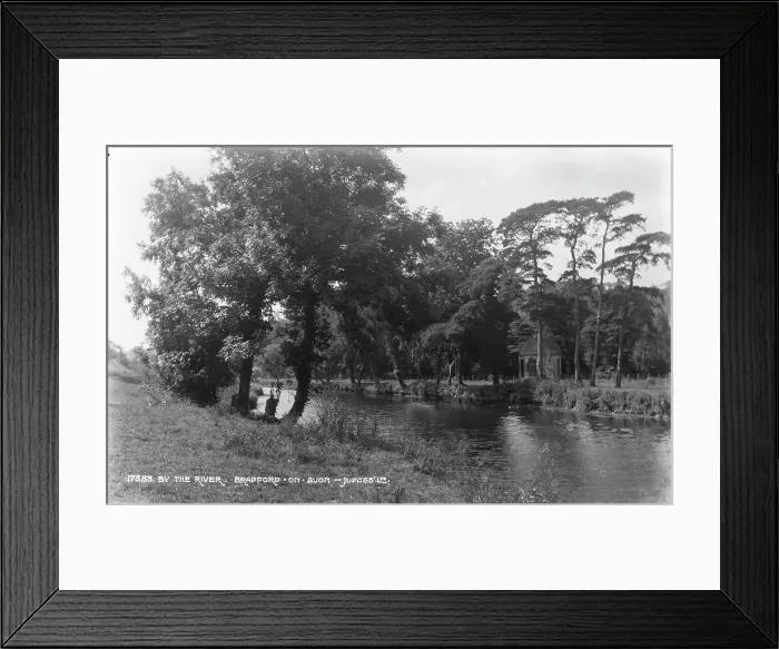 Framed Print : By the River, Bradford on Avon Framed Print : By the River, Bradford on Avon
