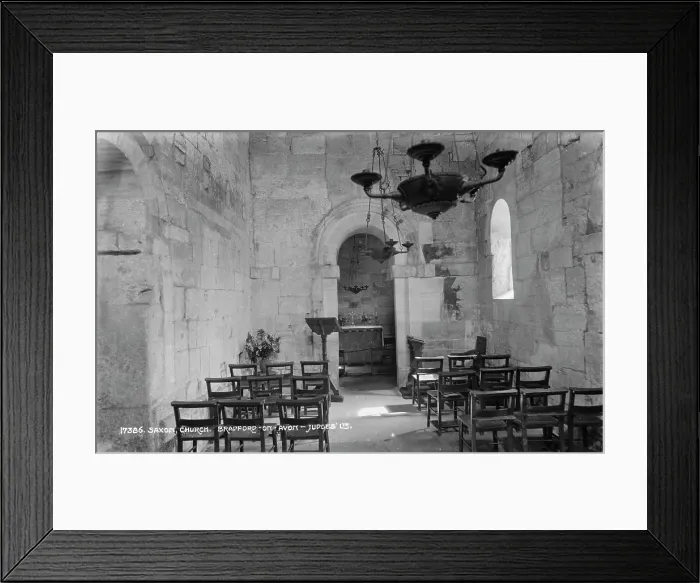 Framed Print : Interior of Saxon Church Framed Print : Interior of Saxon Church