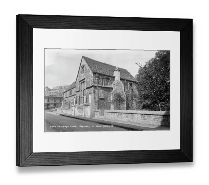 Framed Print : Old Church House