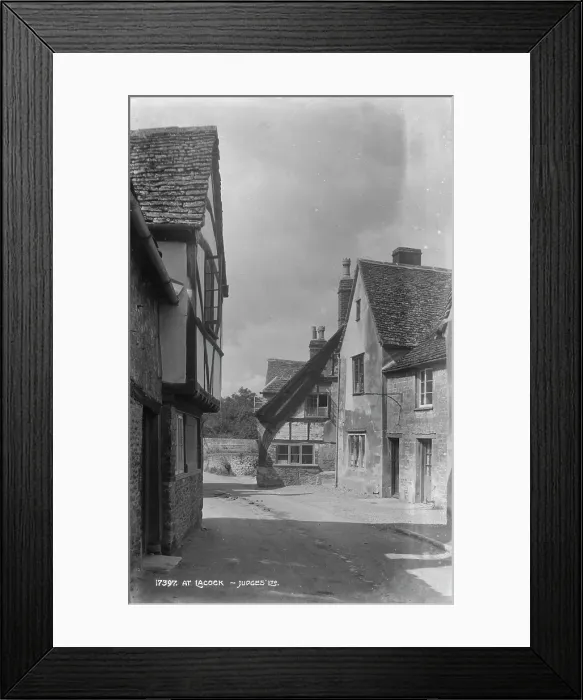Framed Print : Historic Street in Lacock Framed Print : Historic Street in Lacock