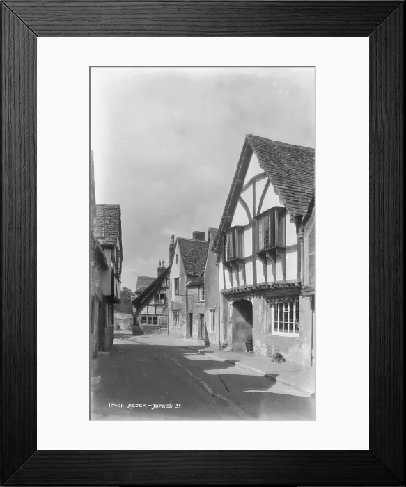 Framed Print : Judges Lane in Lacock Framed Print : Judges Lane in Lacock