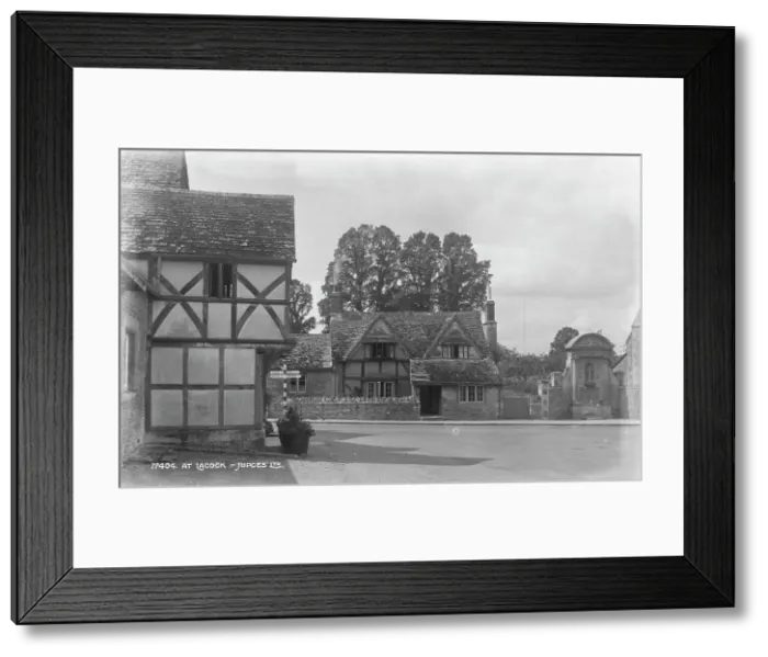 Framed Print : Historic Buildings in Lacock Framed Print : Historic Buildings in Lacock