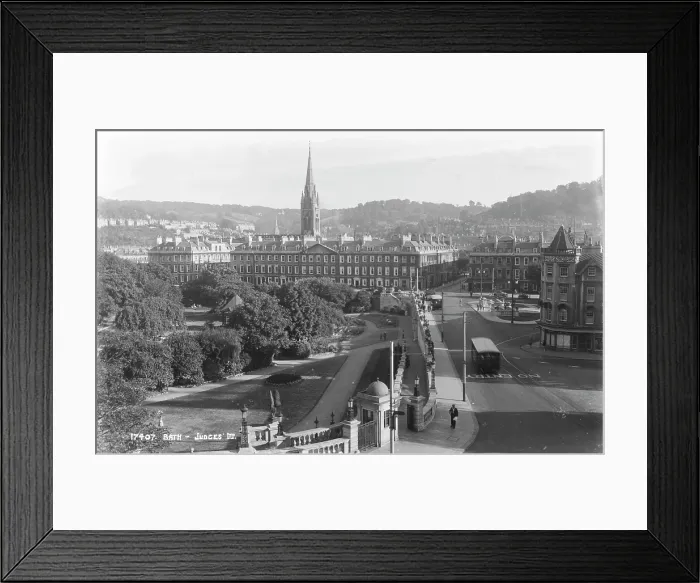 Framed Print : Historic View of Bath Framed Print : Historic View of Bath