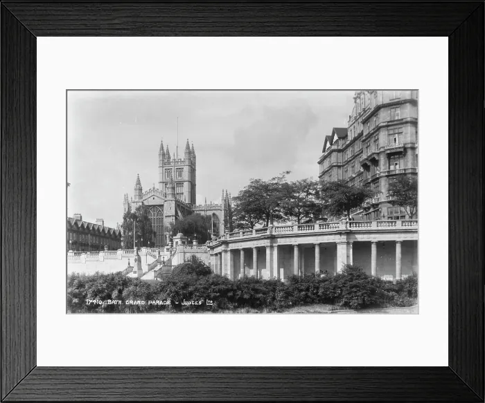 Framed Print : Bath Grand Parade