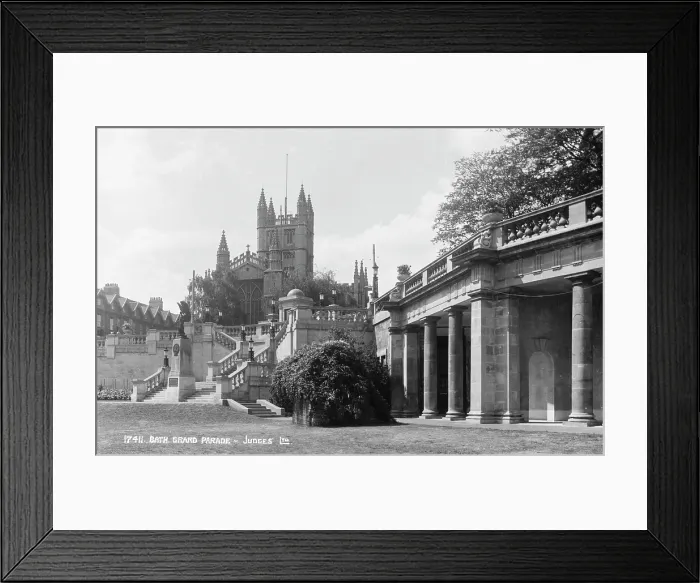 Framed Print : Bath Grand Parade Framed Print : Bath Grand Parade