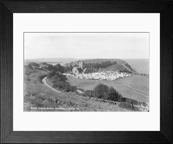 Framed Print : Parish Church in Clevedon Framed Print : Parish Church in Clevedon