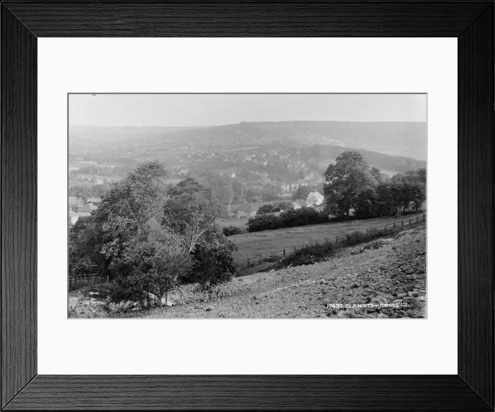 Framed Print : Scenic View of Sleights Framed Print : Scenic View of Sleights