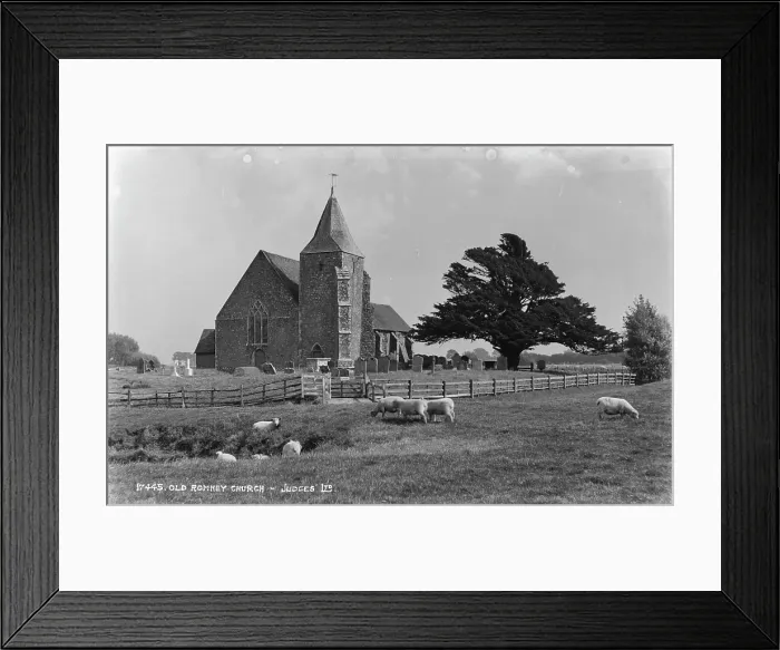 Framed Print : Old Romney Church Framed Print : Old Romney Church
