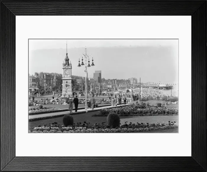 Framed Print : Clock Tower in Margate