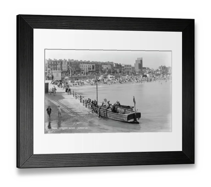 Framed Print : Busy Day at Margate Sands Framed Print : Busy Day at Margate Sands