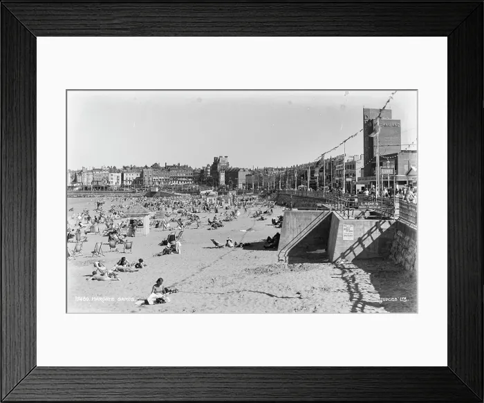 Framed Print : A Day at Margate Sands