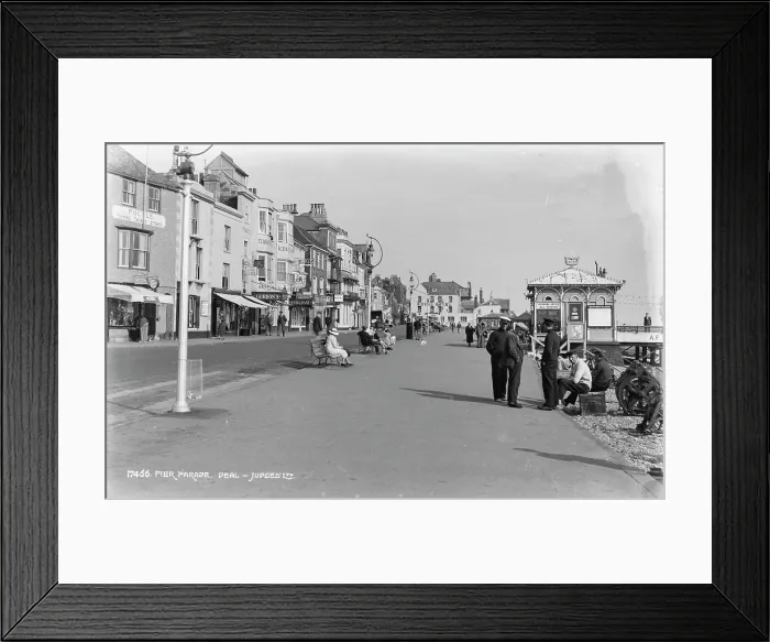 Framed Print : Pier Parade in Deal Framed Print : Pier Parade in Deal