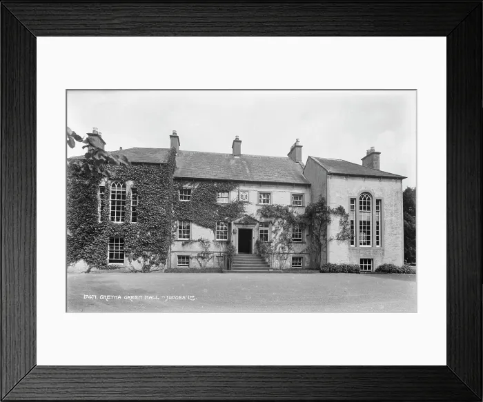 Framed Print : Gretta Green Hall
