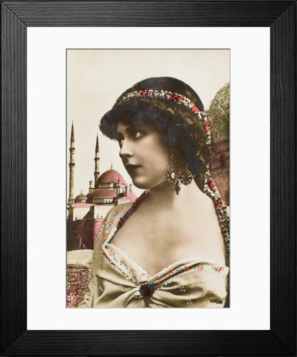Framed Print : Young turkish beauty Framed Print : Young turkish beauty
