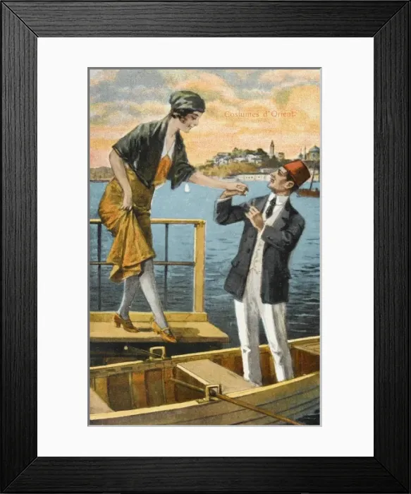 Framed Print : Turkish gallantry Framed Print : Turkish gallantry