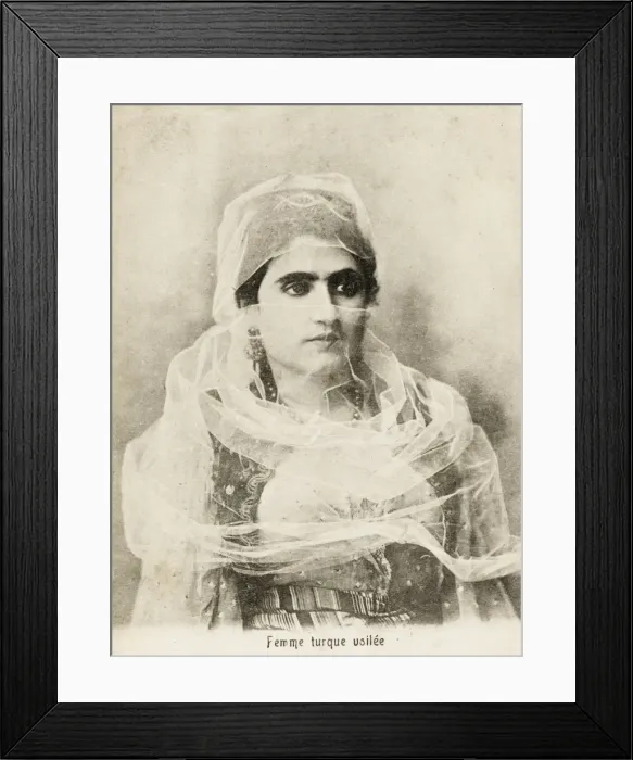 Framed Print : An Egyptian Ottoman Turkish Woman Framed Print : An Egyptian Ottoman Turkish Woman