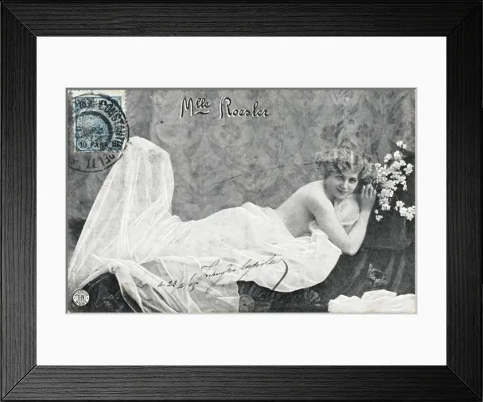 Framed Print : German Music Hall Entertainer in Istanbul Framed Print : German Music Hall Entertainer in Istanbul