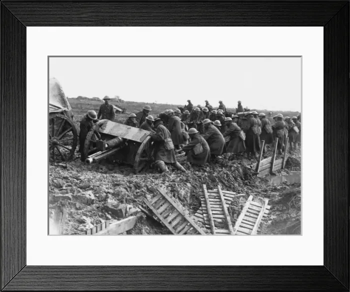 Framed Print : Battle of Poelcappelle Framed Print : Battle of Poelcappelle