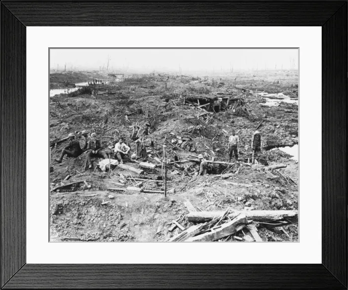 Framed Print : Battle of Flanders