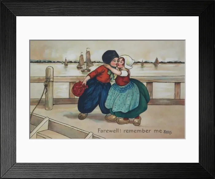 Framed Print : Farewell! remember me by Florence Hardy Framed Print : Farewell! remember me by Florence Hardy