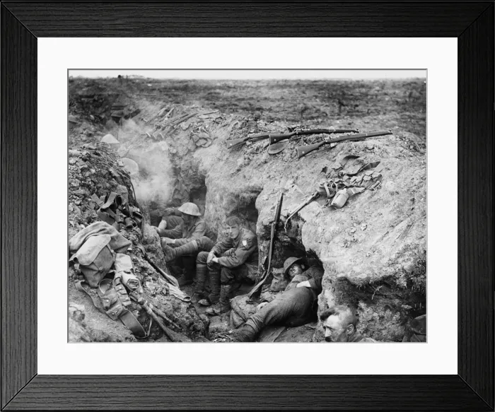 Framed Print : Guillemont 1916 Framed Print : Guillemont 1916