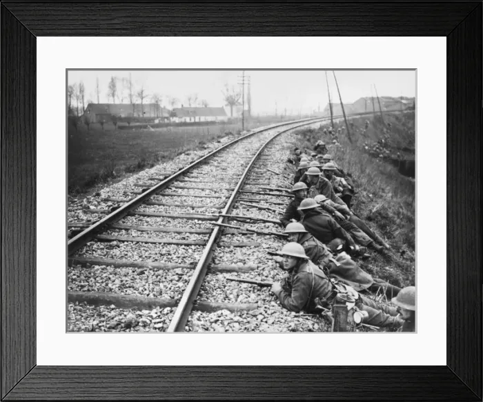 Framed Print : Battle of Hazebrouck 1918 Framed Print : Battle of Hazebrouck 1918