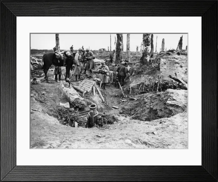 Framed Print : French cavalrymen 1918 Framed Print : French cavalrymen 1918