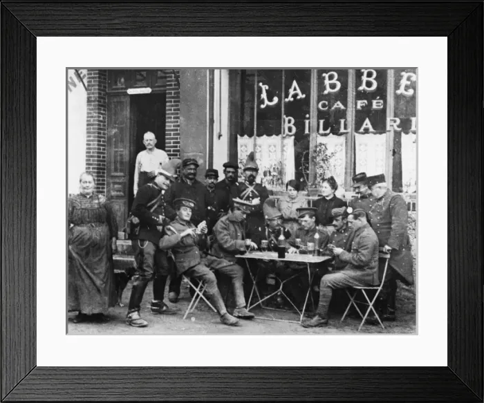 Framed Print : British troops in France 1914 Framed Print : British troops in France 1914