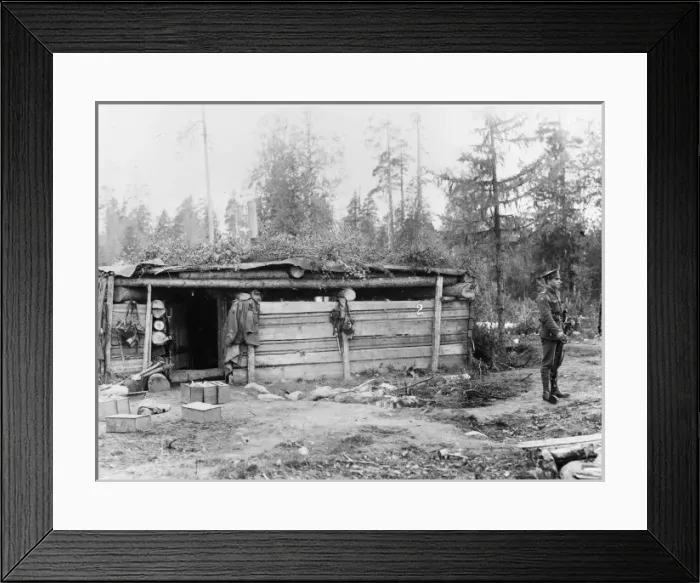 Framed Print : Observation Post 1914 Framed Print : Observation Post 1914