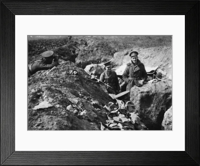 Framed Print : British troops in France 1914 Framed Print : British troops in France 1914