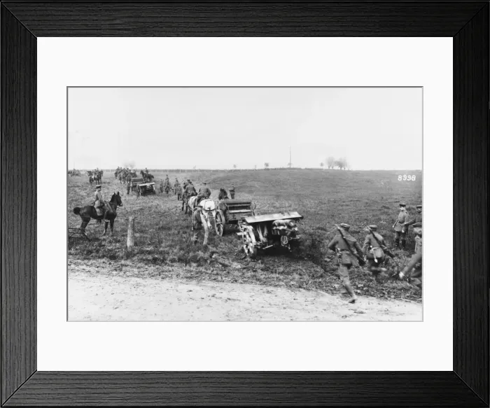 Framed Print : Battle of Kemel 1918 Framed Print : Battle of Kemel 1918
