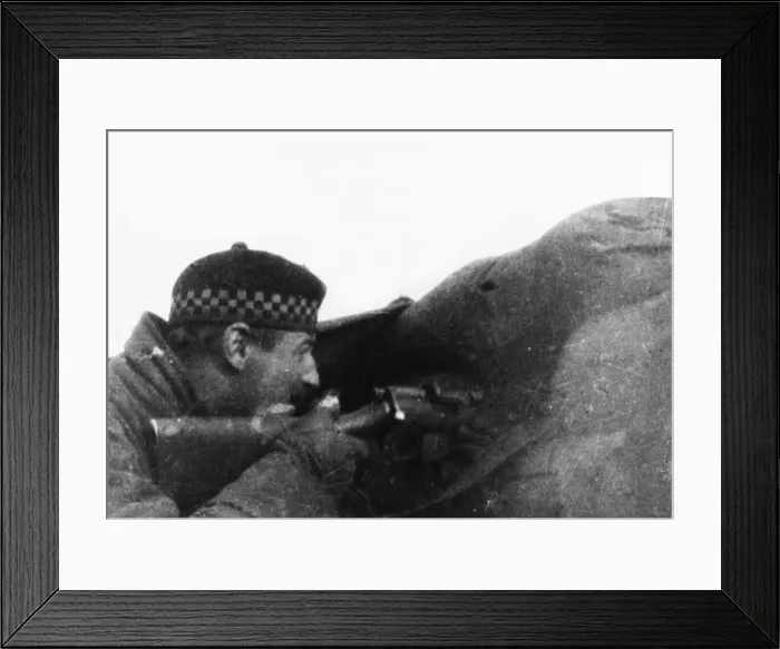 Framed Print : Sniping at Bois Grenier 1914 Framed Print : Sniping at Bois Grenier 1914
