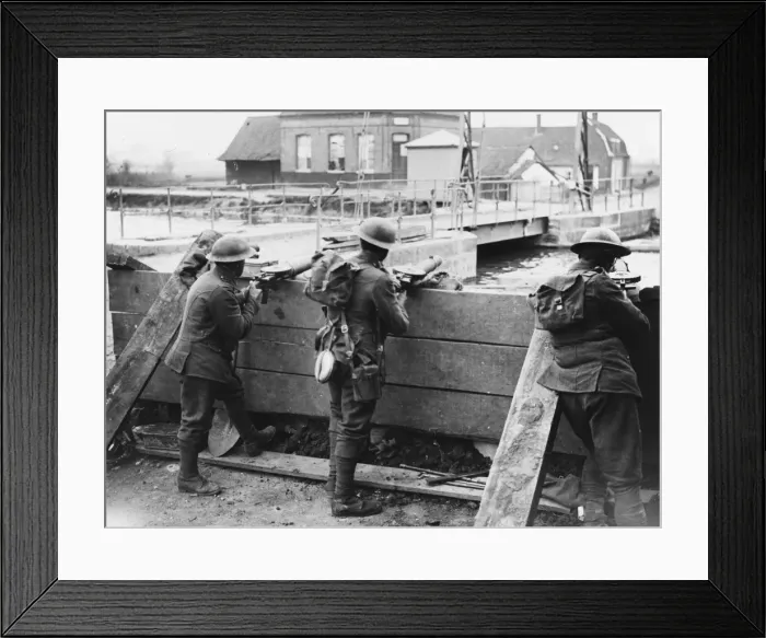 Framed Print : Battle of the Lys 1918 Framed Print : Battle of the Lys 1918