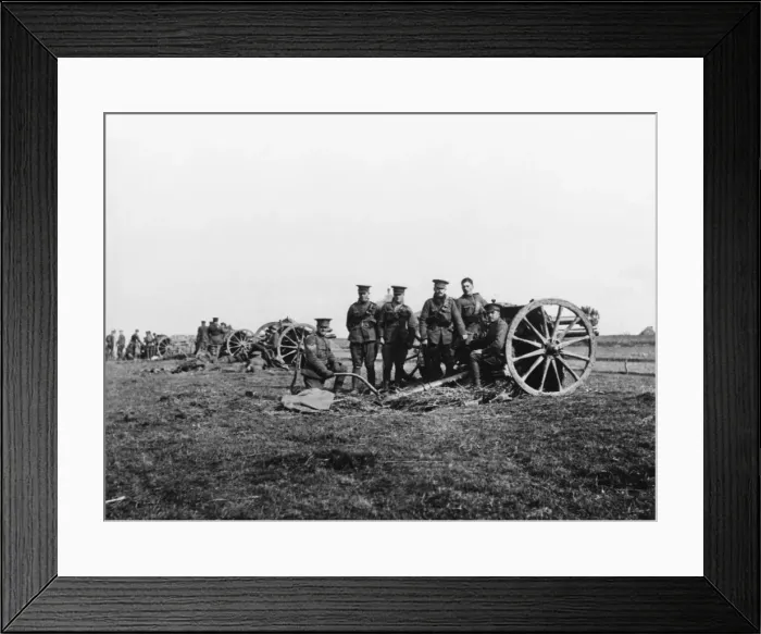 Framed Print : J Battery RHA 1914 Framed Print : J Battery RHA 1914