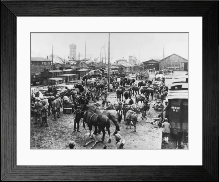Framed Print : Indian Cavalry Regiment 1914 Framed Print : Indian Cavalry Regiment 1914