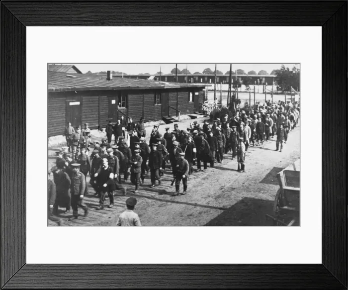 Framed Print : Returning from Fatigue 1915 Framed Print : Returning from Fatigue 1915