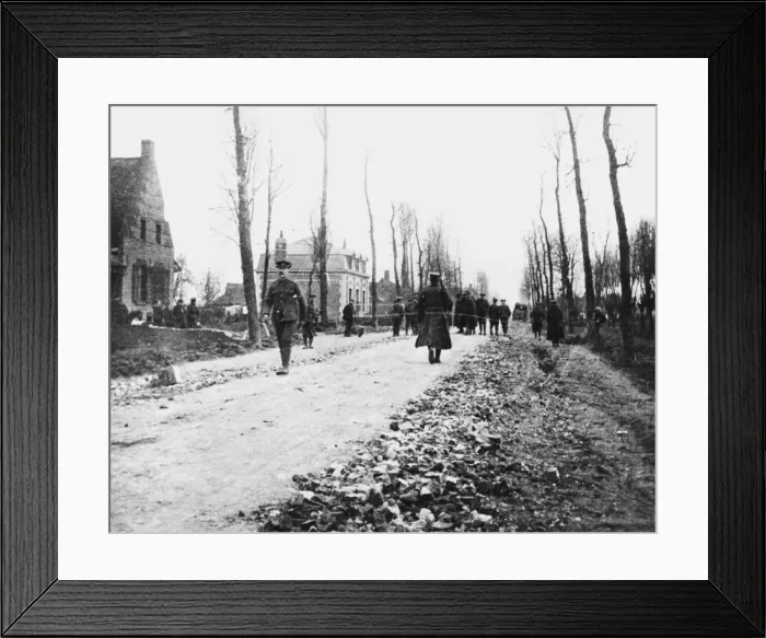 Framed Print : Neuve Chapelle 1915 Framed Print : Neuve Chapelle 1915
