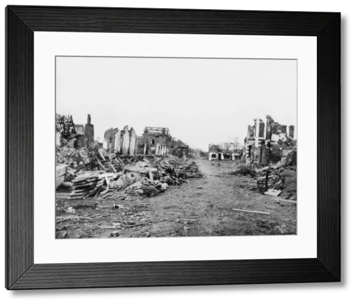 Framed Print : Battle of Neuve Chapelle 1915 Framed Print : Battle of Neuve Chapelle 1915