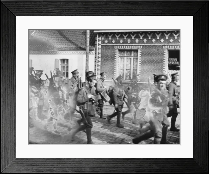 Framed Print : Battle of Loos 1915 Framed Print : Battle of Loos 1915