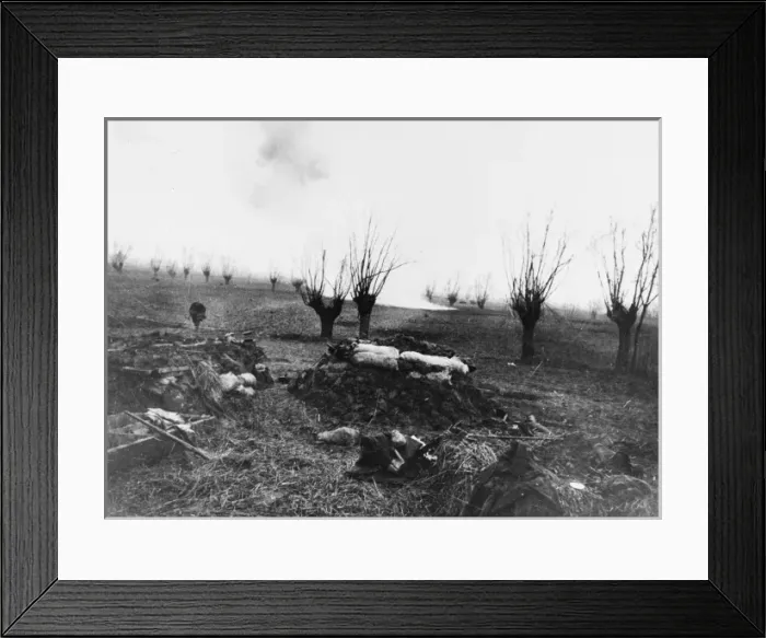 Framed Print : Battle of Neuve Chapelle 1915 Framed Print : Battle of Neuve Chapelle 1915