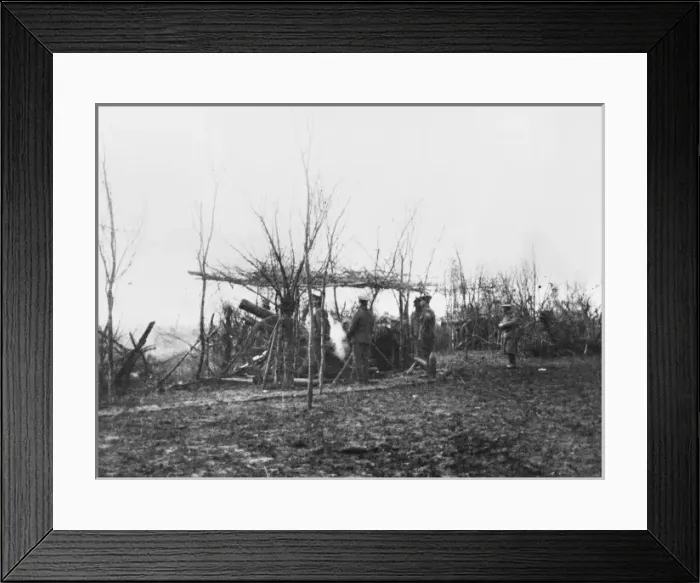 Framed Print : Battle of Neuve Chapelle 1915 Framed Print : Battle of Neuve Chapelle 1915