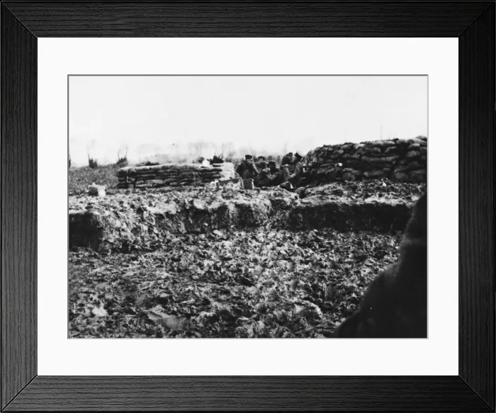 Framed Print : Battle of Neuve Chapelle 1915 Framed Print : Battle of Neuve Chapelle 1915