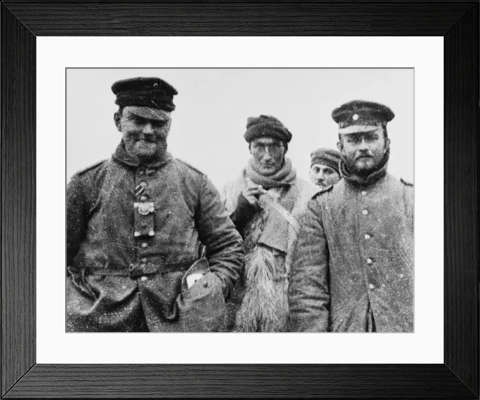 Framed Print : Christmas Day 1914